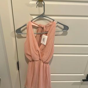 Small pink romper